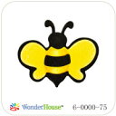 N57-075/ワンダーハウス/ダイ（抜型）/bee ハチ はち 蜂 その1