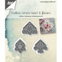 6002-1091/WCENtc/_Ci^j/Endless corner Heart and flowers n[g  t[ R[i[