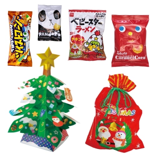 クリスマス工作グッズ＋お菓子5点セット