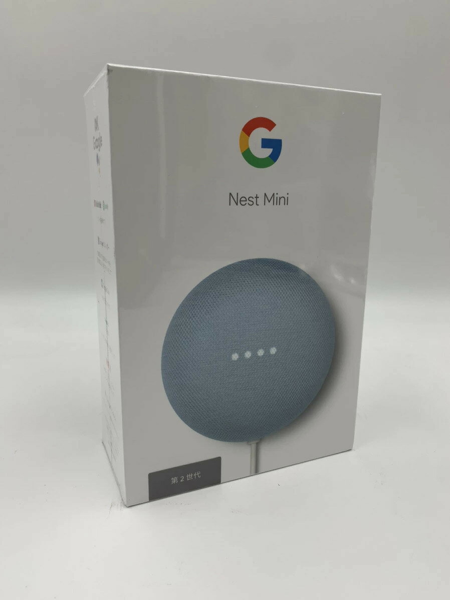 新品 送料無料 Google Nest Mini スカイ スマートスピーカー GA01140-JP