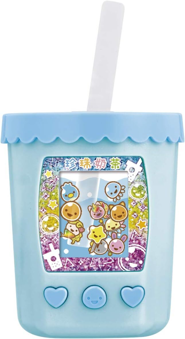 新品 送料無料 バンダイ まぜまぜミックス! ぷにタピちゃん アクアミルクティー