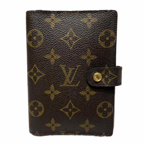 ルイヴィトン Louis Vuitton モノグラム アジェンダPM R20005 6穴式バインダー ブランド小物 手帳カバー ユニセックス 送料無料 【中古】【あす楽】