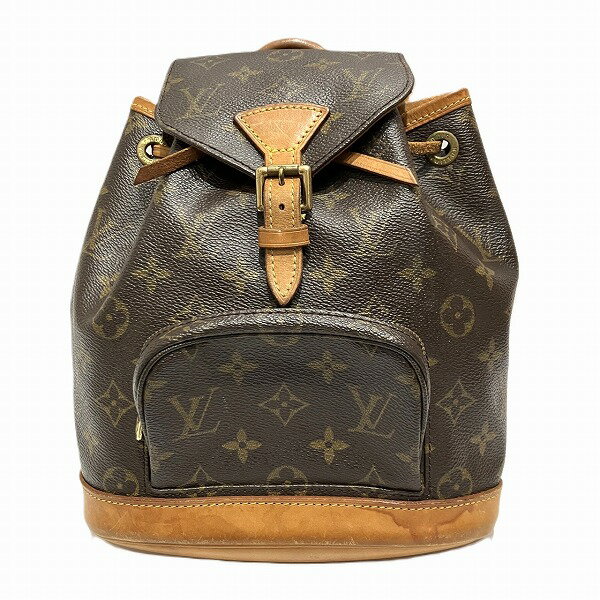 ルイヴィトン Louis Vuitton モノグラム ミニ モンスリ M51137 バッグ リュック レディース 送料無料 【中古】【あす楽】