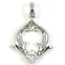 シルバー ペンダントトップ ダイヤ 約0.3ct VS2 鑑定書 総重量約2.9g ジュエリー 中古 送料無料 新品同様 【中古】【あす楽】 ギフトラッピング無料(4)