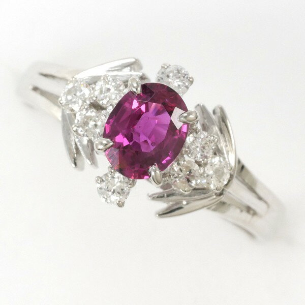 【中古】PT900プラチナリング指...