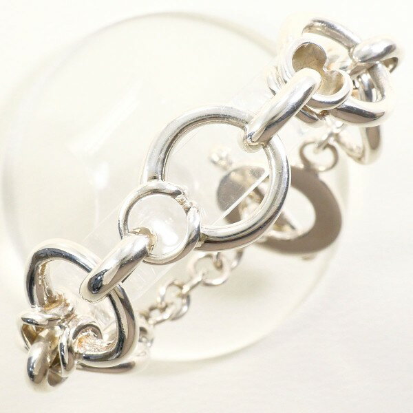 フォリフォリ シルバー ブレスレット 総重量約34.9g 約16cm ジュエリー 中古 送料無料 新品同様 【中古】 ギフトラッピング無料のサムネイル