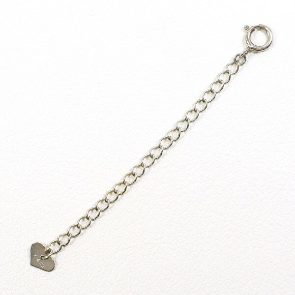 K14 14金 WG ホワイトゴールド アジャスター 総重量約0.4g 約5cm ジュエリー 中古 送料無料 新品同様 【中古】【あす楽】 ギフトラッピング無料