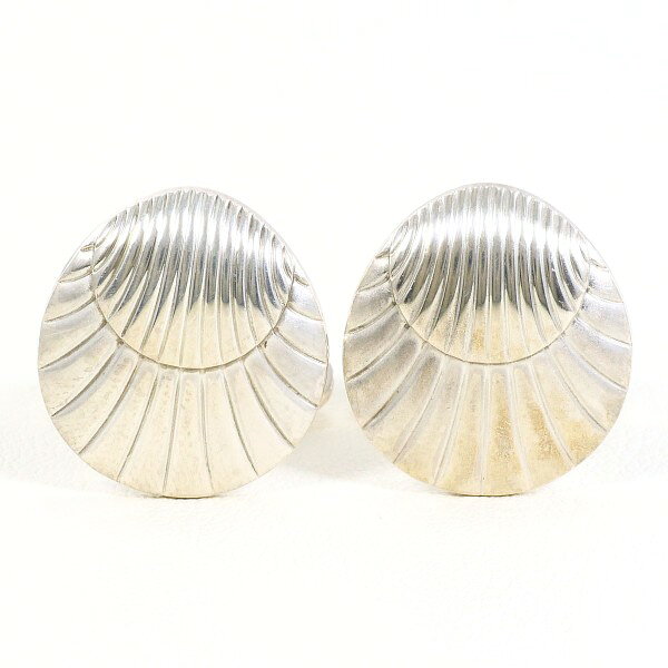 ジョージジェンセン シルバー カフス 総重量約13.3g ジュエリー 中古 送料無料 新品同様 【中古】 ギフ..