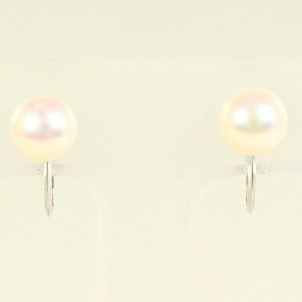 PT900 プラチナ イヤリング パール (真珠) 総重量約2.2g ジュエリー 中古 送料無料 新品同様 【中古】 ギフトラッピング無料(4)