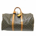 ルイヴィトン Louis Vuitton モノグラム キーポル50 M41426 バッグ ボストンバッグ ユニセックス 送料無料 【中古】【あす楽】