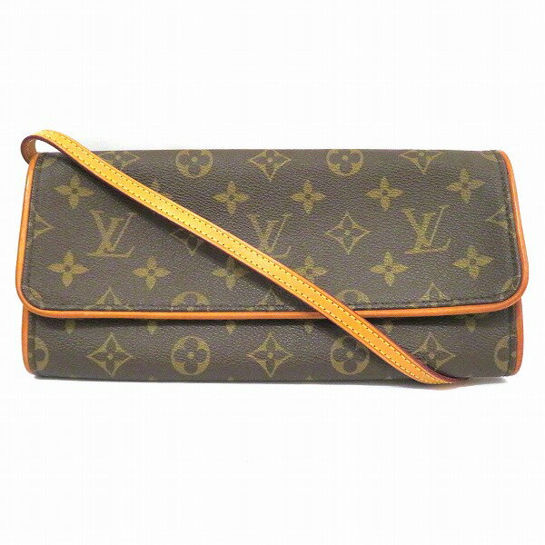 ルイヴィトン Louis Vuitton モノグラム ポシェットツインGM M51852 バッグ ショルダーバッグ クラッチバッグ レディース 送料無料 【中古】【あす楽】