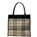 バーバリー Burberry ノバチェック バッグ トートバッグ ハンドバッグ レディース 送料無料 【中古】【あす楽】