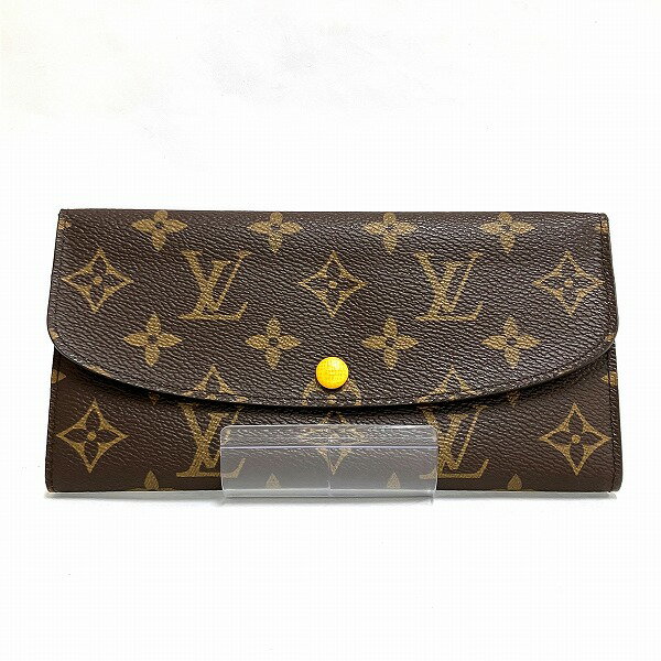 ルイヴィトン Louis Vuitton モノグラム ポルトフォイユ・エミリー M60698 長財布 2つ折り財布 レディース 送料無料 【中古】【あす楽】