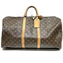 ルイヴィトン Louis Vuitton モノグラム キーポル55 M41424 バッグ ボストンバッグ ユニセックス 送料無料 【中古】【あす楽】