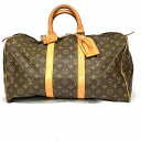 ルイヴィトン Louis Vuitton モノグラム キーポル45 M41428 旅行カバン バッグ ボストンバッグ ユニセックス 送料無料 【中古】【あす楽】