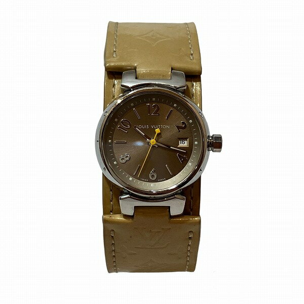 ルイヴィトン Louis Vuitton タンブール Q1212 クォーツ 時計 腕時計 レディース ...