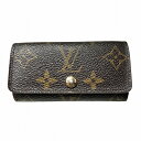 ルイヴィトン Louis Vuitton モノグラム ミュルティクレ 4 M62631 キーケース ユニセックス 小物 送料無料 【中古】【あす楽】