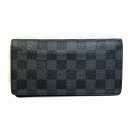 ルイヴィトン Louis Vuitton ダミエグラフィット ポルトフォイユブラザ N62665 財布 長財布 2つ折り財布 ユニセックス 送料無料 【中古】【あす楽】