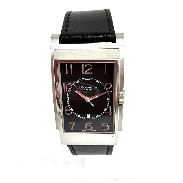 ダンヒル ダンヒリオン 8052 クォーツ ブラック文字盤 時計 腕時計 メンズ 送料無料 【中古】【あす楽】