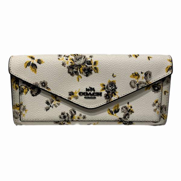 コーチ COACH 59512 プレーリー プリント 長財布 レディース 送料無料 【中古】【あす楽】