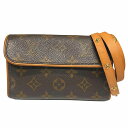 ルイヴィトン Louis Vuitton モノグラム ポシェット フロランティーヌ M51855 XS バッグ クラッチバッグ ボディバッグ レディース 送料無料 【中古】【あす楽】