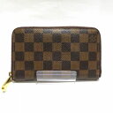 ルイヴィトン Louis Vuitton ダミエ ジッピーコンパクト N60028 ウォレット 長財布 ユニセックス 送料無料 【中古】【あす楽】