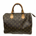 ルイヴィトン Louis Vuitton モノグラム スピーディ30 M41526 バッグ ハンドバッグ レディース 送料無料 【中古】【あす楽】