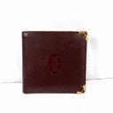 カルティエ Cartier マストライン 財布 二つ折り財布 レディース 送料無料 【中古】【あす楽】