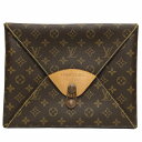 ルイヴィトン Louis Vuitton モノグラム ヴィジョネア M99045 100周年記念 限定 書類ケース バッグ クラッチバッグ セカンドバッグ ユニセックス 送料無料 【中古】