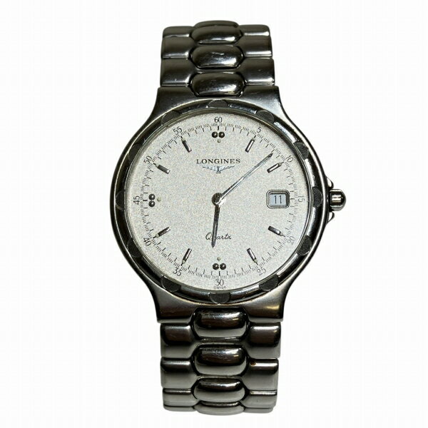 ロンジン コンクエスト L1.614.4 クォーツ デイト 時計 腕時計 メンズ 送料無料 【中古】