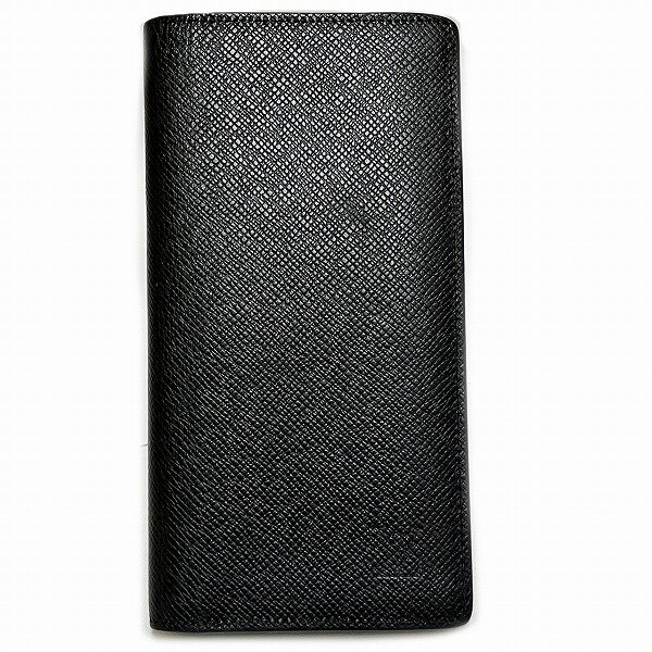 ルイヴィトン Louis Vuitton タイガ ポルトフォイユブラザ M30501 ノワール 長財布 2つ折り財布 メンズ 送料無料 【中古】【あす楽】