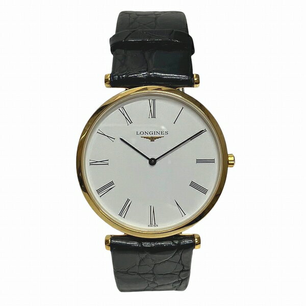 ロンジン ラ グラン クラシック ドゥ L4.709.2 クォーツ 時計 腕時計 メンズ 送料無料 【中古】