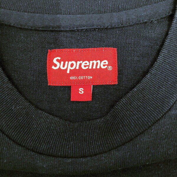 シュプリーム ネイビー Sサイズ アパレル Tシャツ メンズ 小物 送料無料 【中古】【あす楽】