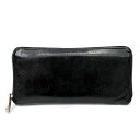 コーチ COACH F74769 ラウンドファスナー ブラック 長財布 ユニセックス 送料無料 【中古】【あす楽】