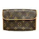 ルイヴィトン Louis Vuitton モノグラム ポシェット フロランティーヌ M51855 バッグ ウエストポーチ レディース ★送料無料★【中古】【あす楽】(4)