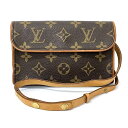 ルイヴィトン Louis Vuitton モノグラム ポシェット フロランティーヌ M51855 バッグ ウエストポーチ レディース 送料無料 【中古】【あす楽】(4)