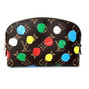 ルイヴィトン Louis Vuitton モノグラム ポシェット コスメティック PM M81895 草間彌生コラボ ブランド小物 ポーチ レディース バッグ ...