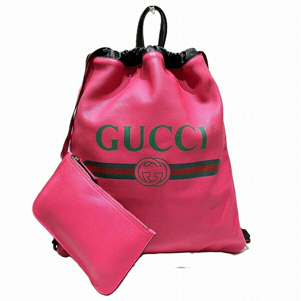 グッチ GUCCI ドローストリング 516639 バッグ リュック バッグパック レディース 送料無料 【中古】【あす楽】