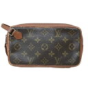 ルイヴィトン Louis Vuitton モノグラム ポシェット スポーツPM ヴィンテージ バッグ クラッチバッグ セカンドバッグ ユニセックス 送料無料 【中古】【あす楽】(4)