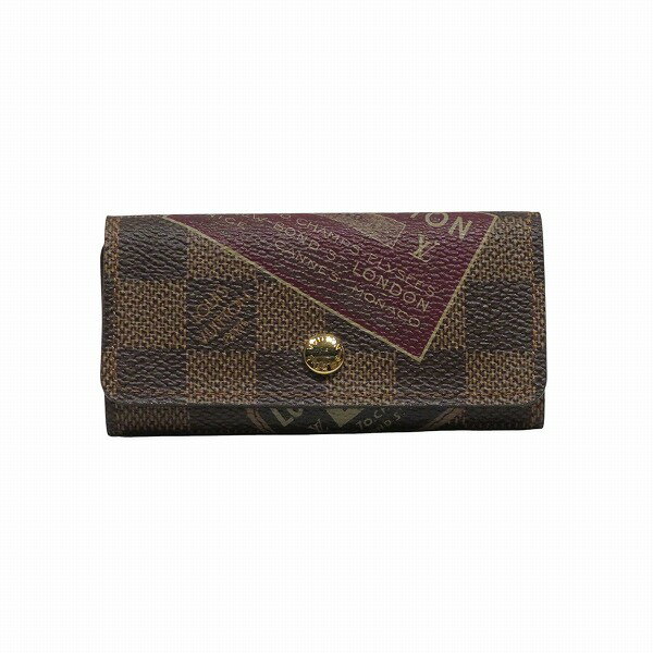 ルイヴィトン Louis Vuitton ダミエ ラベルコレクション ミュルティクレ4 N63082 ブランド小物 キーケース ユニセックス 送料無料 【中古】【あす楽】