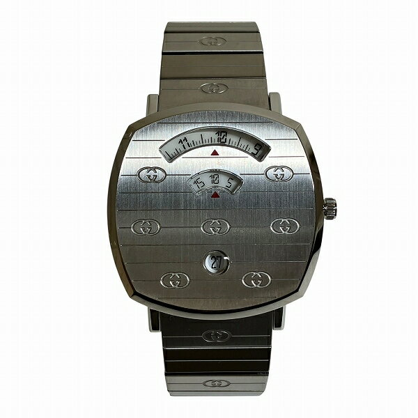 グッチ GUCCI グリップ 157.3 クォーツ 時計 腕時計 メンズ 送料無料 【中古】