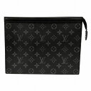 ルイヴィトン Louis Vuitton モノグラムエクリプス ヴォワヤージュMM M61692 バッグ クラッチバッグ メンズ 送料無料 【中古】【あす楽】