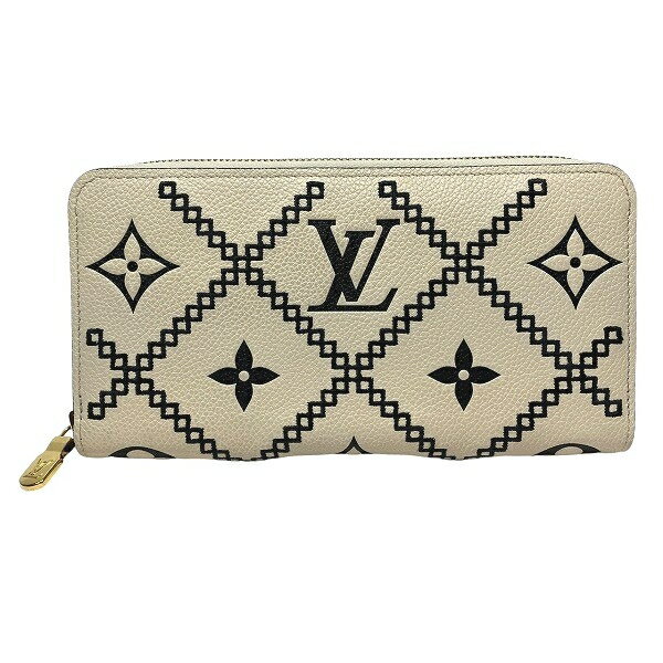 ルイヴィトン Louis Vuitton モノグラム アンプラント ブロデリー ジッピーウォレット M81141 長財布 レディース 送料無料 【中古】【あす楽】