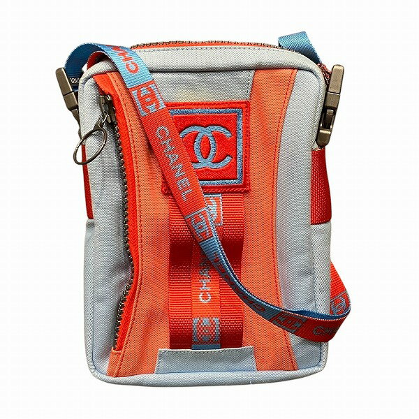 シャネル CHANEL スポーツライン バッグ ショルダーバッグ ボディバッグ ユニセックス 小物 送料無料 【中古】【あす楽】