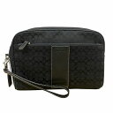 コーチ COACH ミニシグネチャー 5736 バッグ クラッチバッグ ユニセックス 送料無料 【中古】【あす楽】