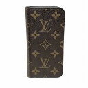 ルイヴィトン Louis Vuitton モノグラム iPhoneX iPhoneXS フォリオ M63443 ブランド小物 iPhoneケース ユニセックス ...