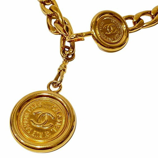 シャネル CHANEL ヴィンテージ ココマーク メダル コイン ブランド小物 ベルト レディース 送料無料 【中古】【あす楽】 シャネル CHANEL ヴィンテージ ココマーク メダル コイン ブランド小物 ベルト レディース 送料無料 【中古】【あす楽】