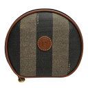 フェンディ FENDI ペカン PVC ミラー付き ブランド小物 ポーチ ユニセックス バッグ 送料無料 【中古】【あす楽】