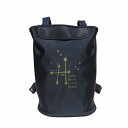 エルメス Hermes シェルパ 星を巡る旅展 ネイビー ナイロン バッグ リュック ユニセックス 送料無料 【中古】【あす楽】(4)