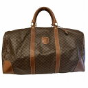 セリーヌ CELINE マカダム バッグ ハンドバッグ ボストンバッグ レザー 送料無料 【中古】【あす楽】